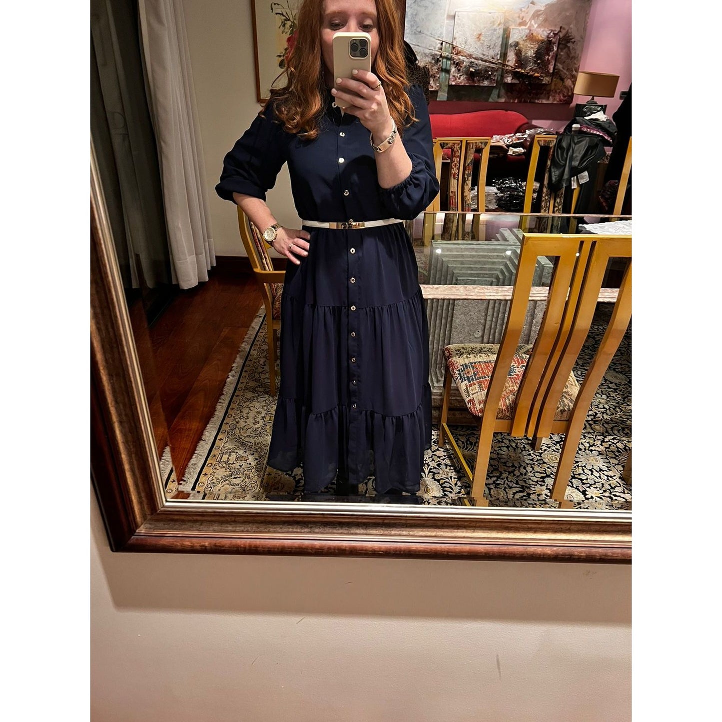 Batia's Dress | Dark Blue